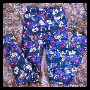 Girls size large Lularoe leggings never worn